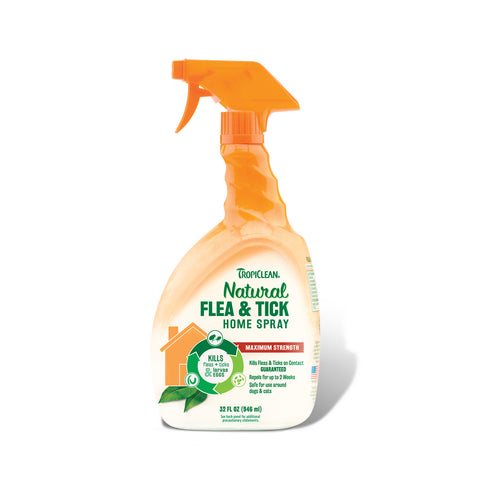 TropiClean Natural Flea & Tick Spray For Home - FURRPLAY