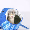 The Blue Whale Cat Ball - FURRPLAY