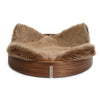 MiaCara Anello Cat Basket | Walnut & Ash - FURRPLAY