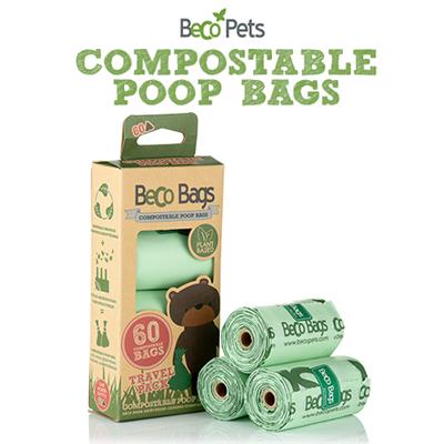 Home Compostable Poop Bags | Unscented | 60 - FURRPLAY