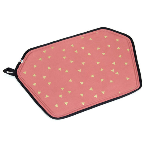 Geode Pet Food Mat in Coral - FURRPLAY