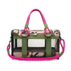 Out-of-Office Dog Carrier Black/Magenta