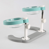 Little Factory Duo Adjustable Elevated Feeding Bowl | 4 Colors - FURRPLAY