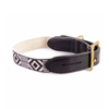 See Scout Sleep Out Of My Box Leather Dog Collar | Black - FURRPLAY