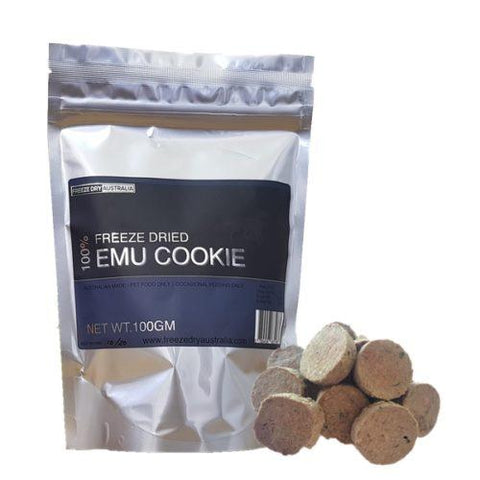 [Buy 2 Get 1 Free] Freeze Dried Emu Cookie | Treats - FURRPLAY