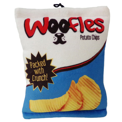 Power Plush Woofles Potatos Chips Dog Toy - FURRPLAY