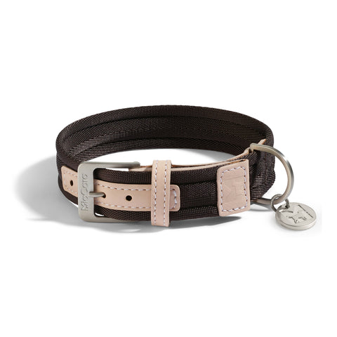 MiaCara Riva Dog Collar | Chocolate Nude - FURRPLAY